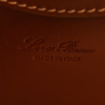 Loro Piana Saddle Calfskin Extra Bag L27 Deep Kummel 7 of 15