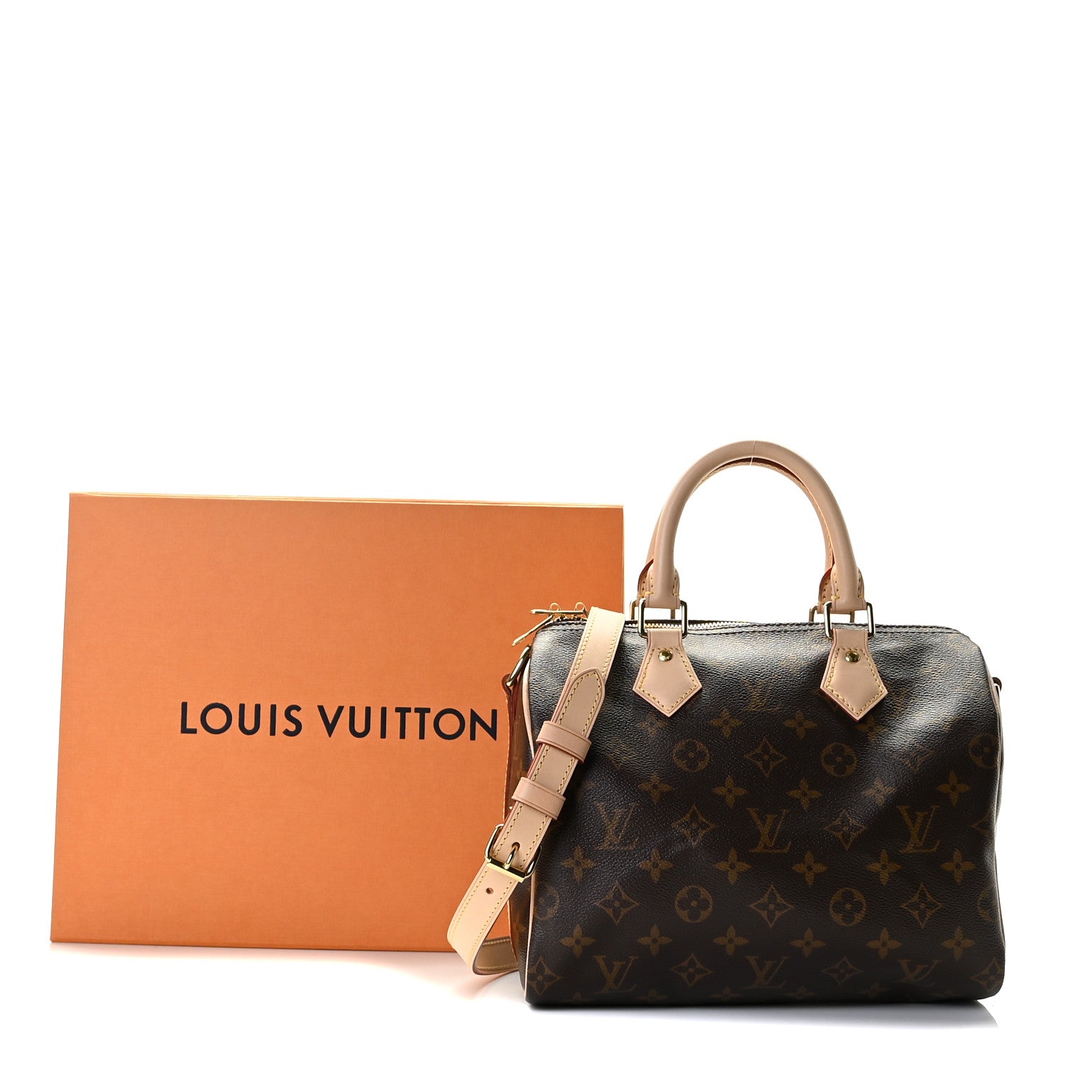 Louis Vuitton Monogram Speedy Bandouliere 25 9 of 9