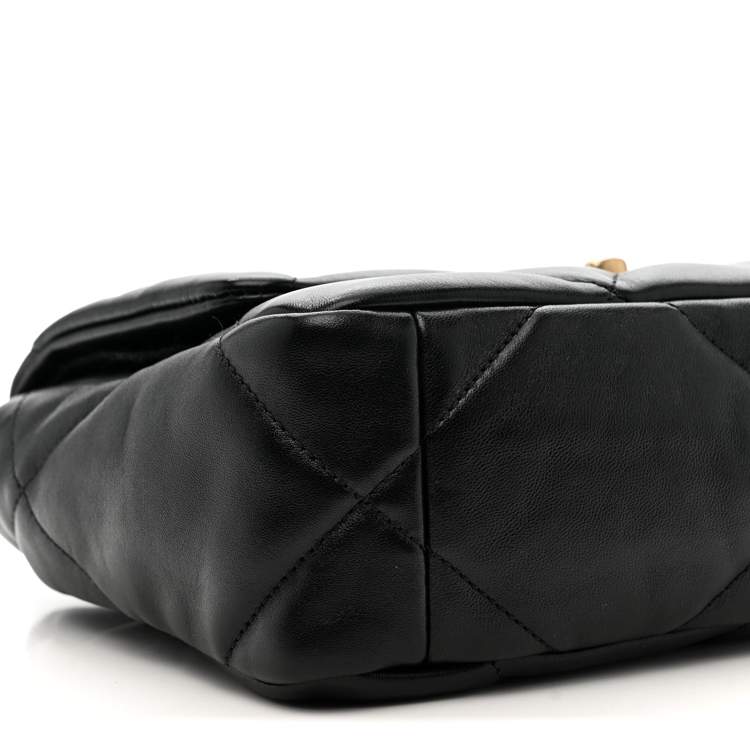 Chanel Lambskin Quilted Medium Chanel 19 Flap Black 9 of 10