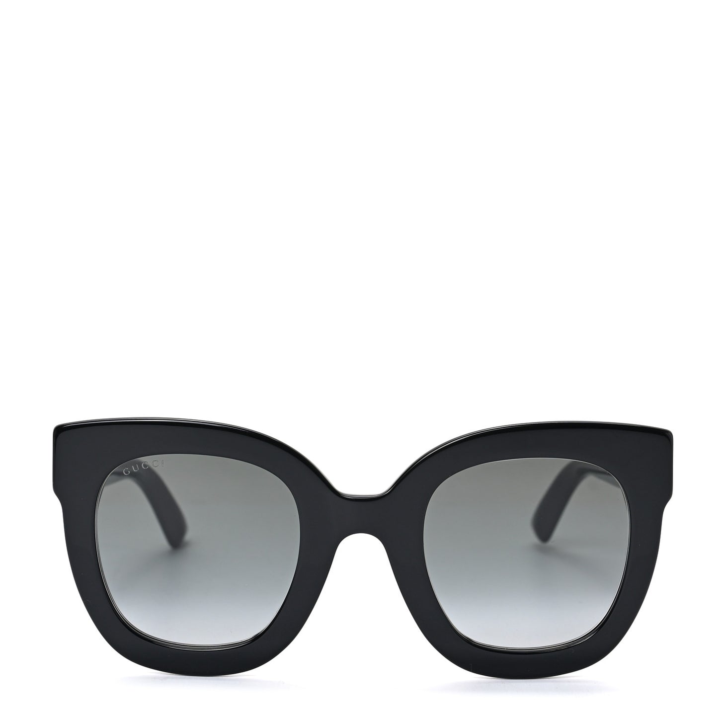 Acetate Crystal Star Round Frame Sunglasses GG0208S Black