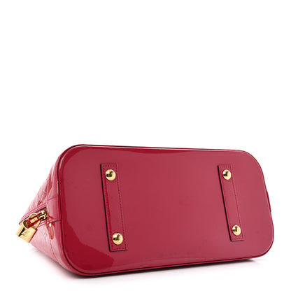 Louis Vuitton Vernis Alma MM Rose Indien 4 of 14