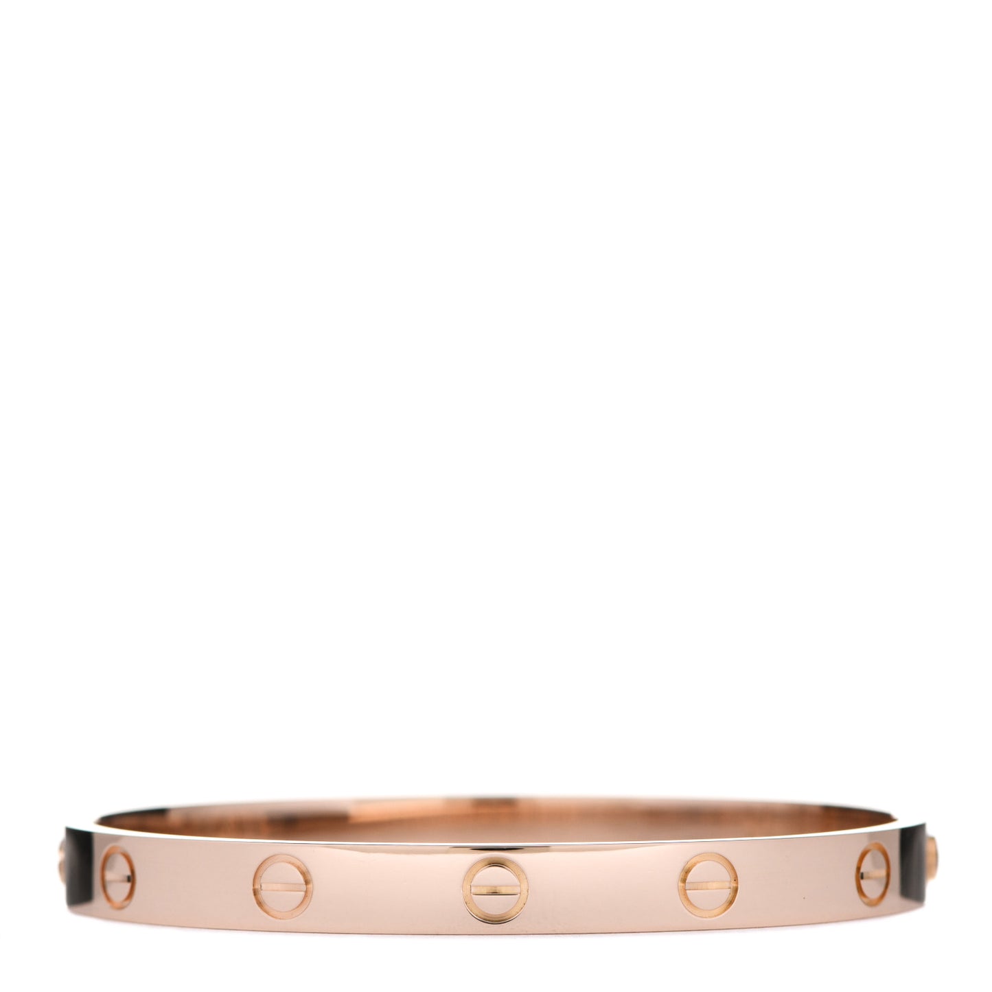 18K Pink Gold LOVE Bracelet 17