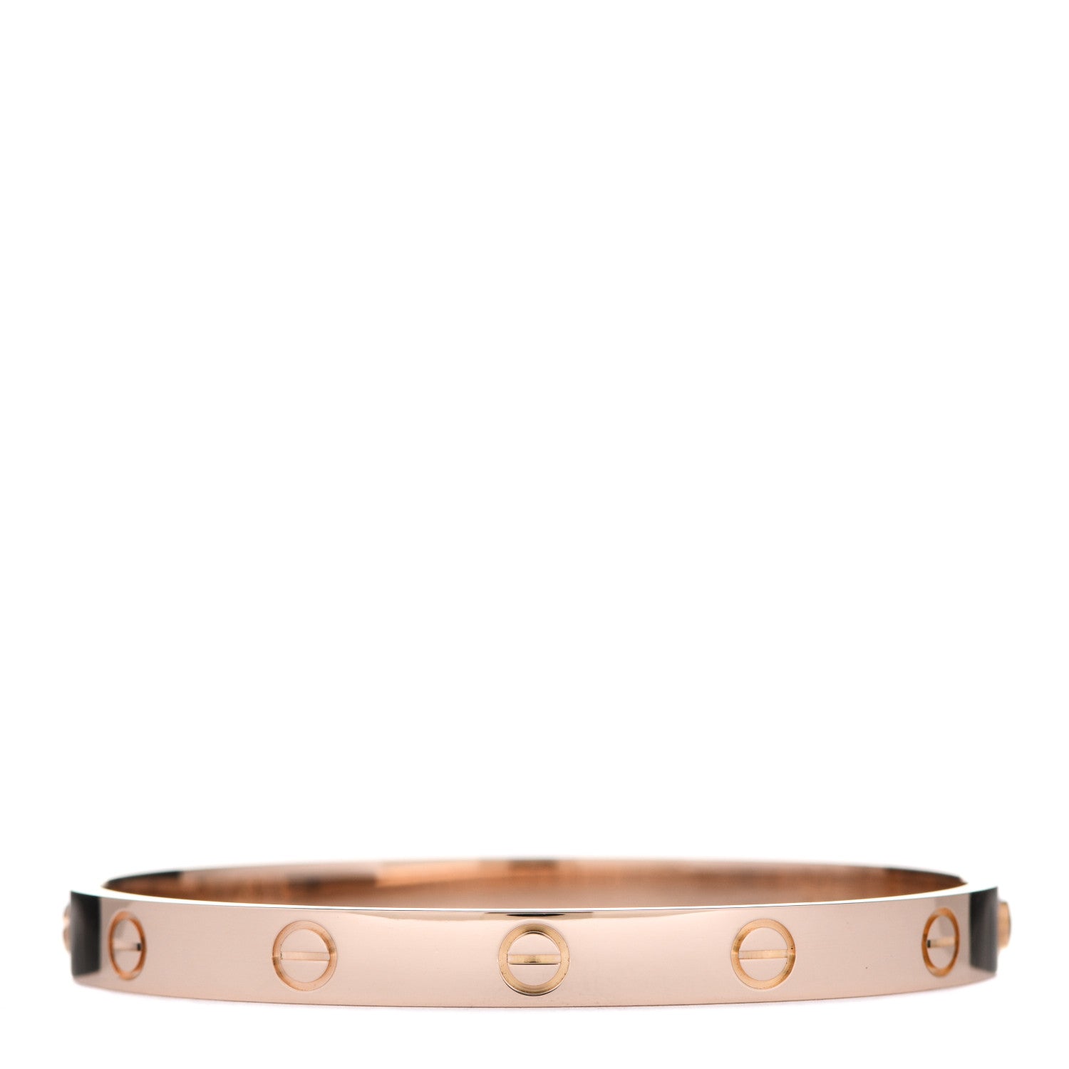 Cartier 18K Pink Gold LOVE Bracelet 17 2 of 3