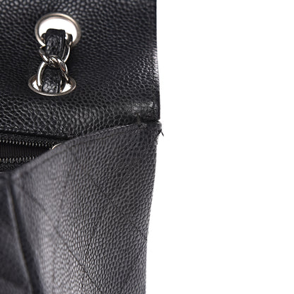 Chanel Caviar Quilted Maxi Single Flap Black 11 of 13