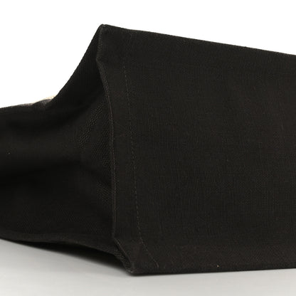 Saint Laurent Linen Calfskin Rive Gauche Tote Natural 7 of 8