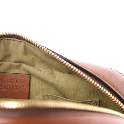 Gucci Vintage Canvas Web Shoulder Bag Sand Cuir 10 of 11