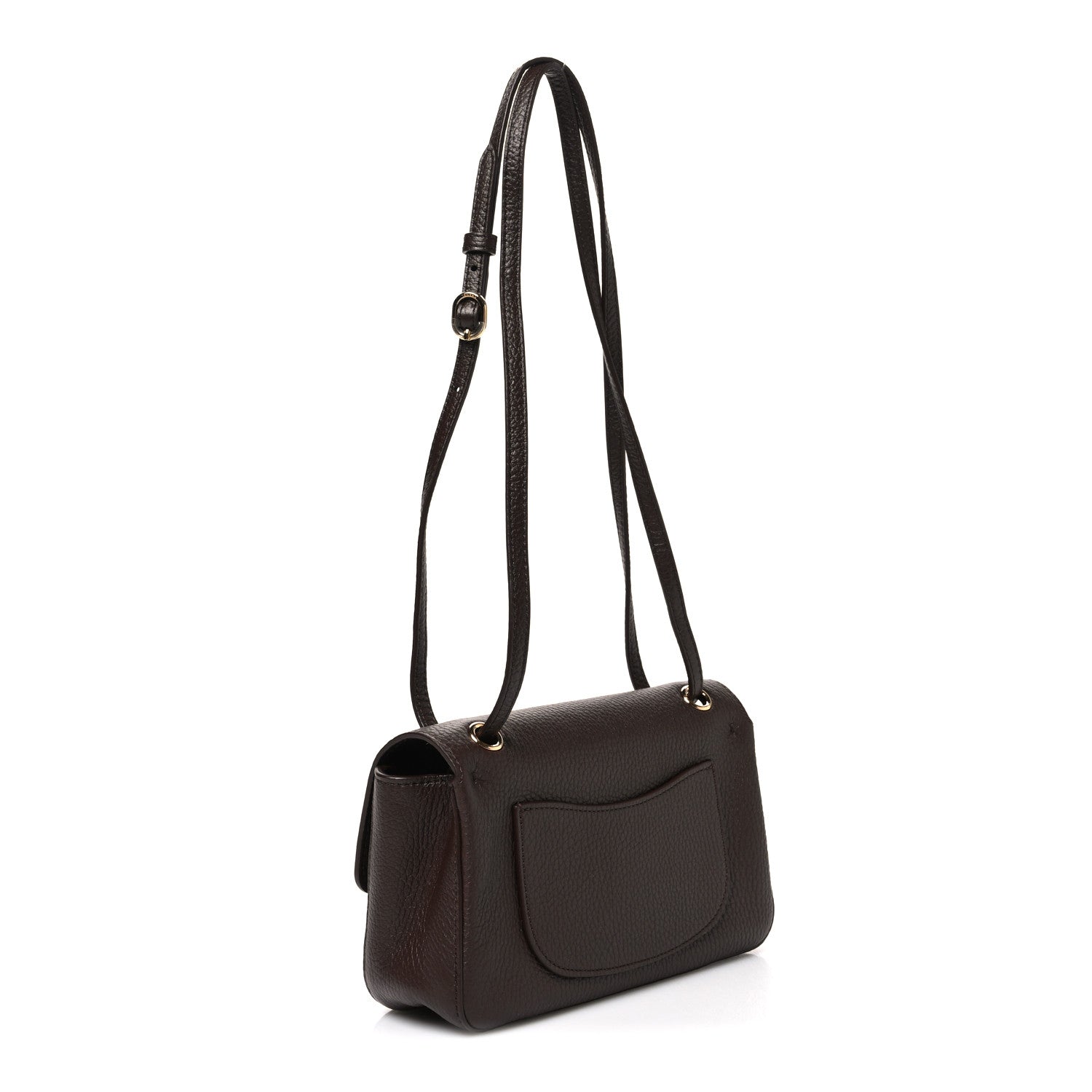 Chanel Grained Calfskin Mini Souplissimo Maxi Flap Dark Brown 2 of 9