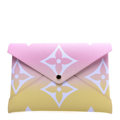 Louis Vuitton Monogram Giant By The Pool Large Kirigami Pochette Pink 1 of 8