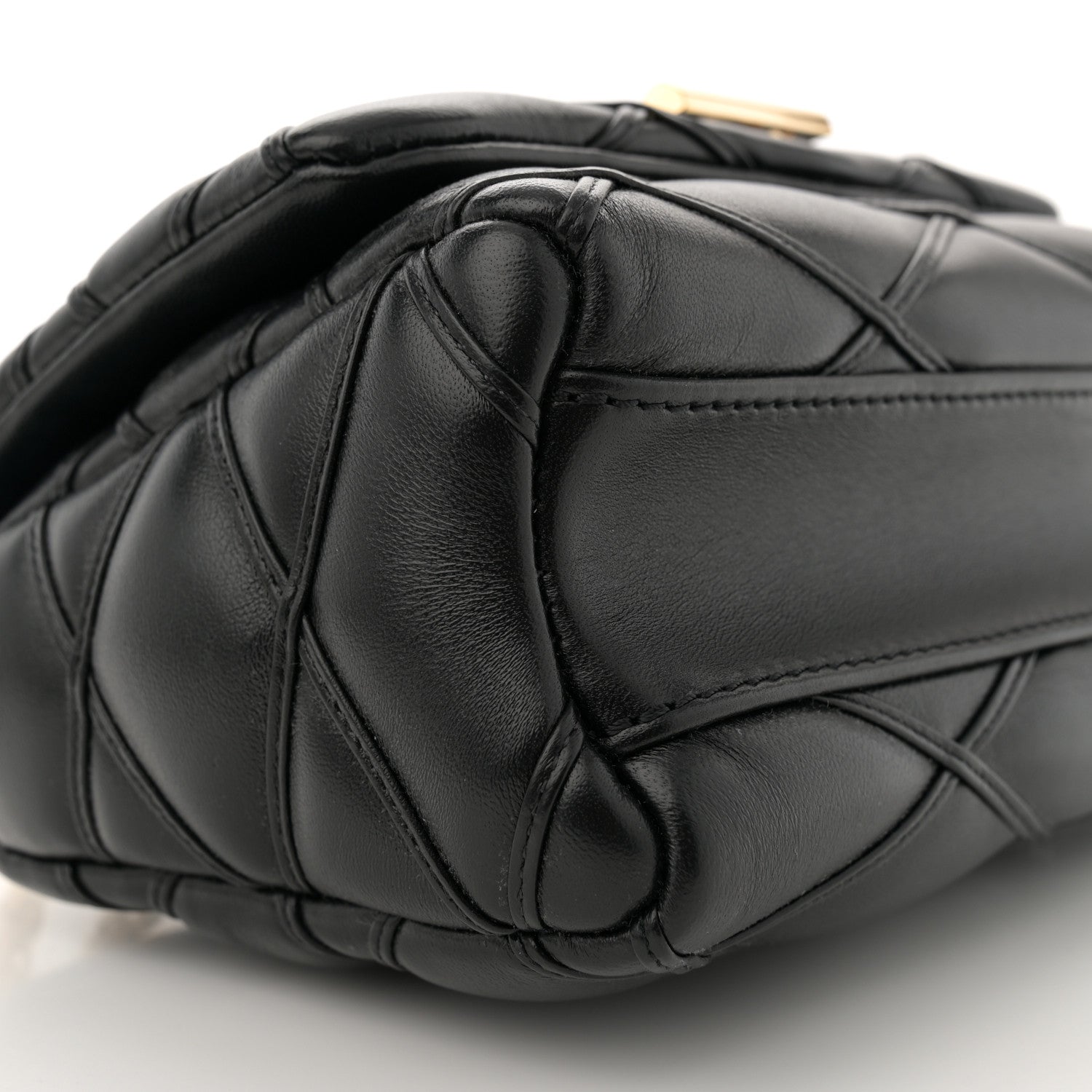 Louis Vuitton Lambskin Malletage GO-14 PM NM Black 9 of 10