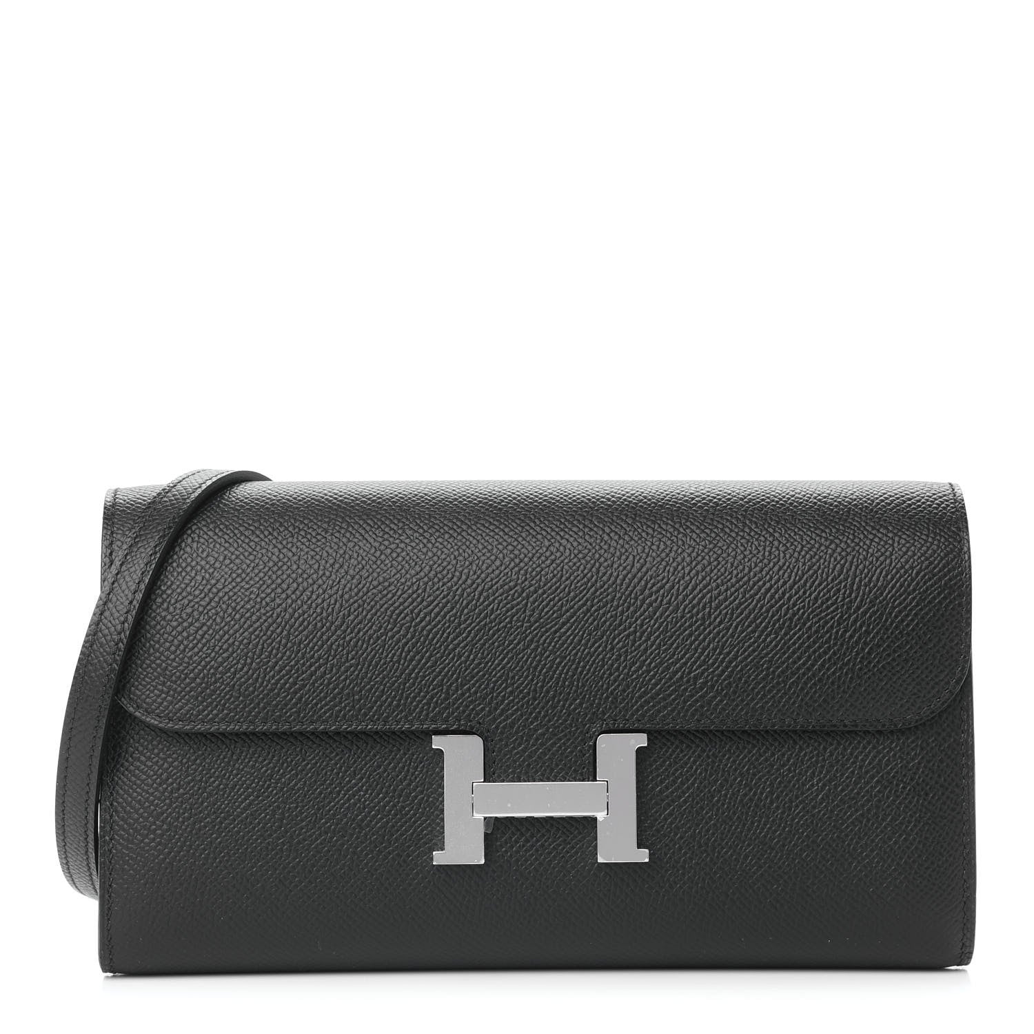 Hermes Epsom Constance Wallet To Go Black 1 of 9