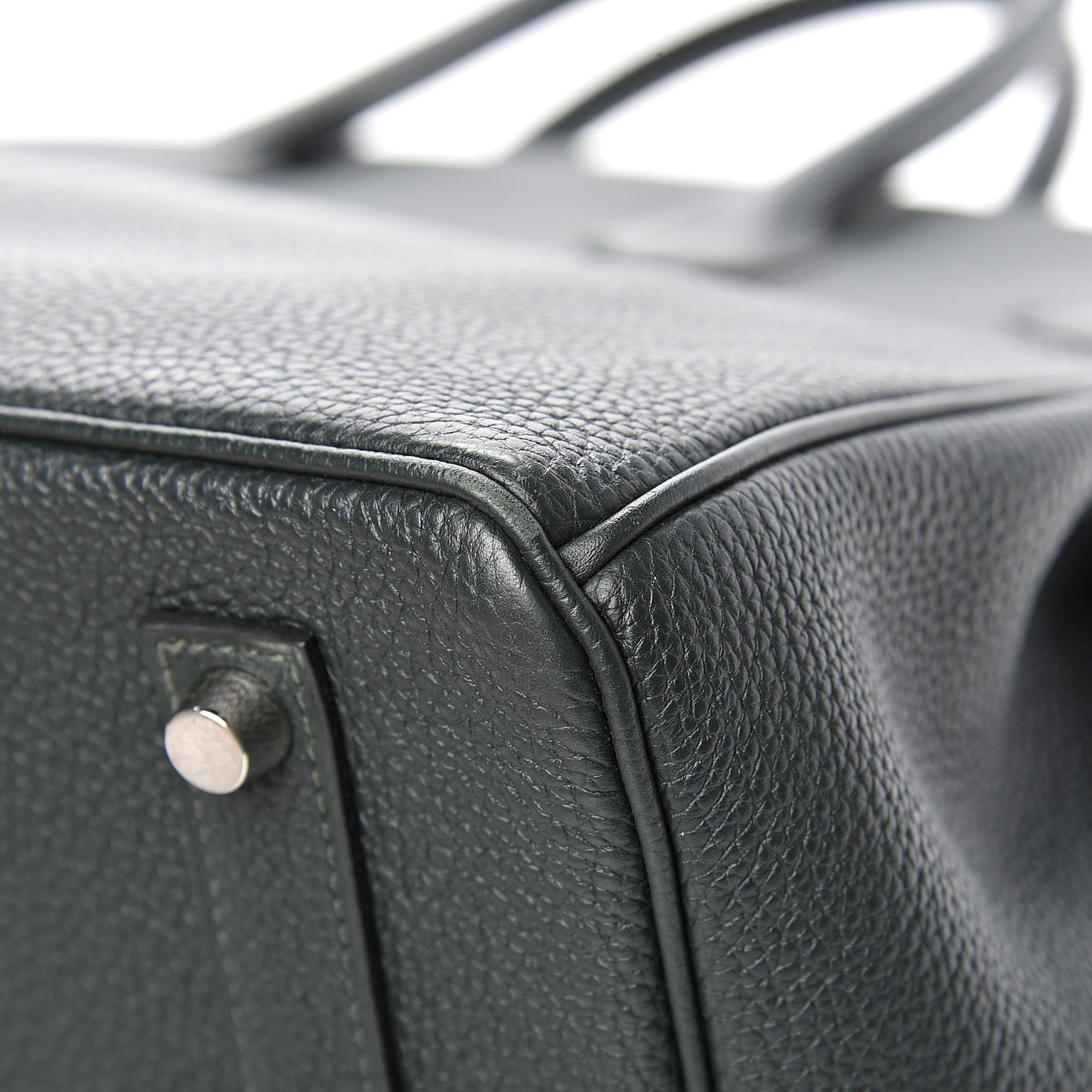 Togo Birkin 35 Vert Fonce