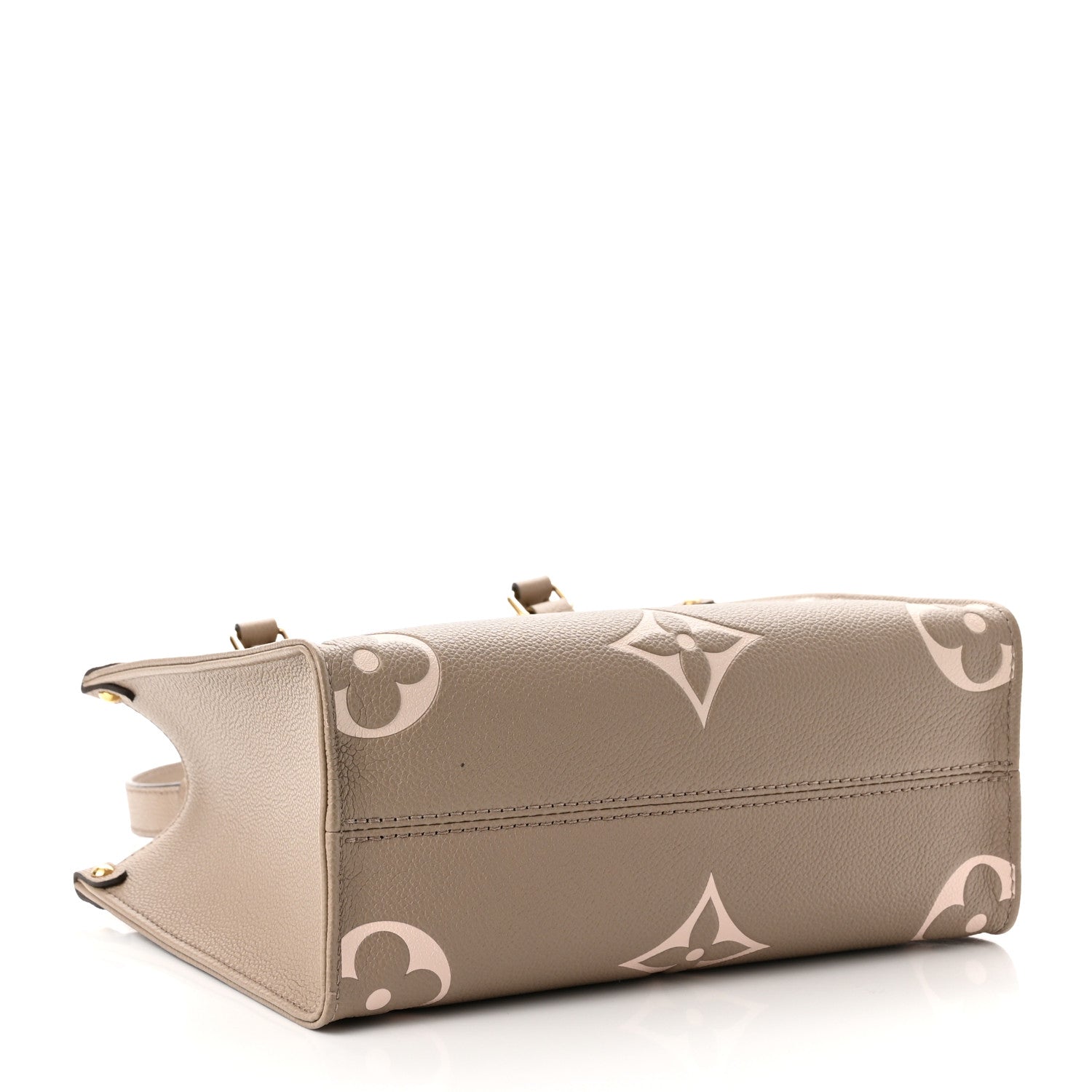 Louis Vuitton Empreinte Monogram Giant Onthego PM Tourterelle Creme 4 of 10