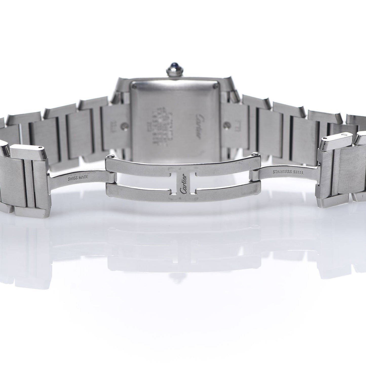 Stainless Steel 28mm Tank Francaise Automatic Watch