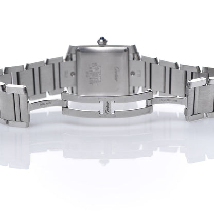 Cartier Stainless Steel 28mm Tank Francaise Automatic Watch 6 of 6