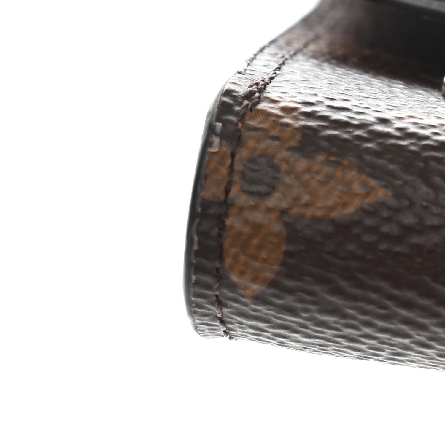 Louis Vuitton Monogram Flower Lock Compact Wallet Caramel 9 of 10