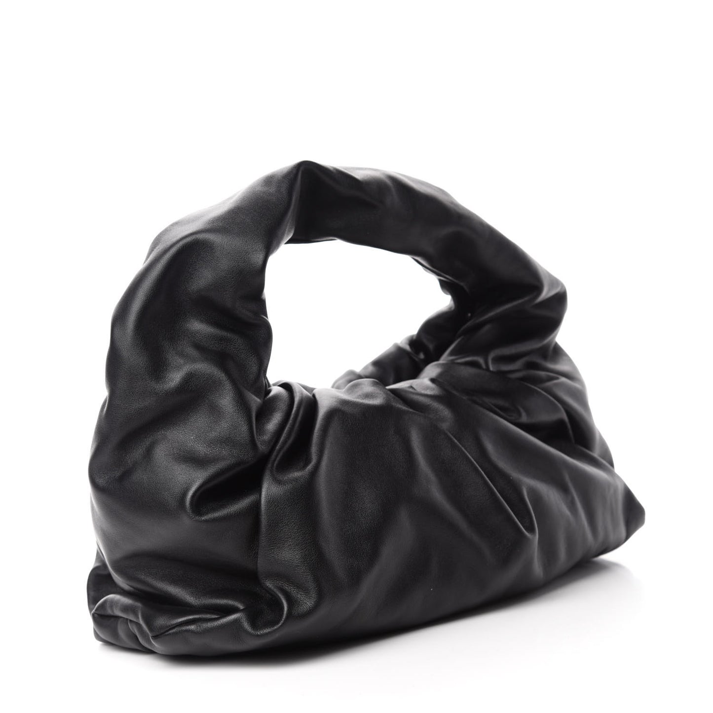 Smooth Butter Calfskin The Shoulder Pouch Black