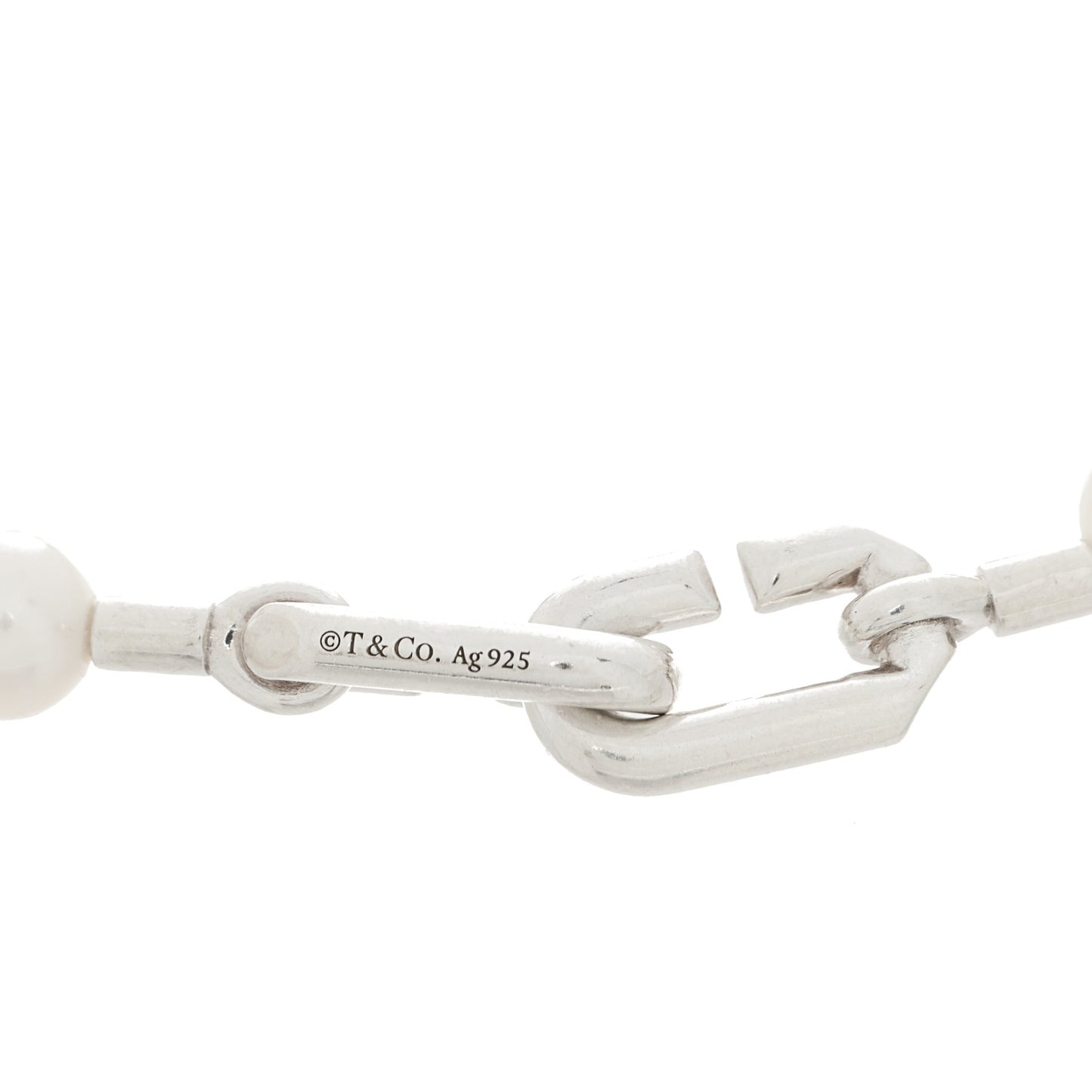 Sterling Silver Freshwater Cultured Pearl 7-8mm HardWear Bracelet