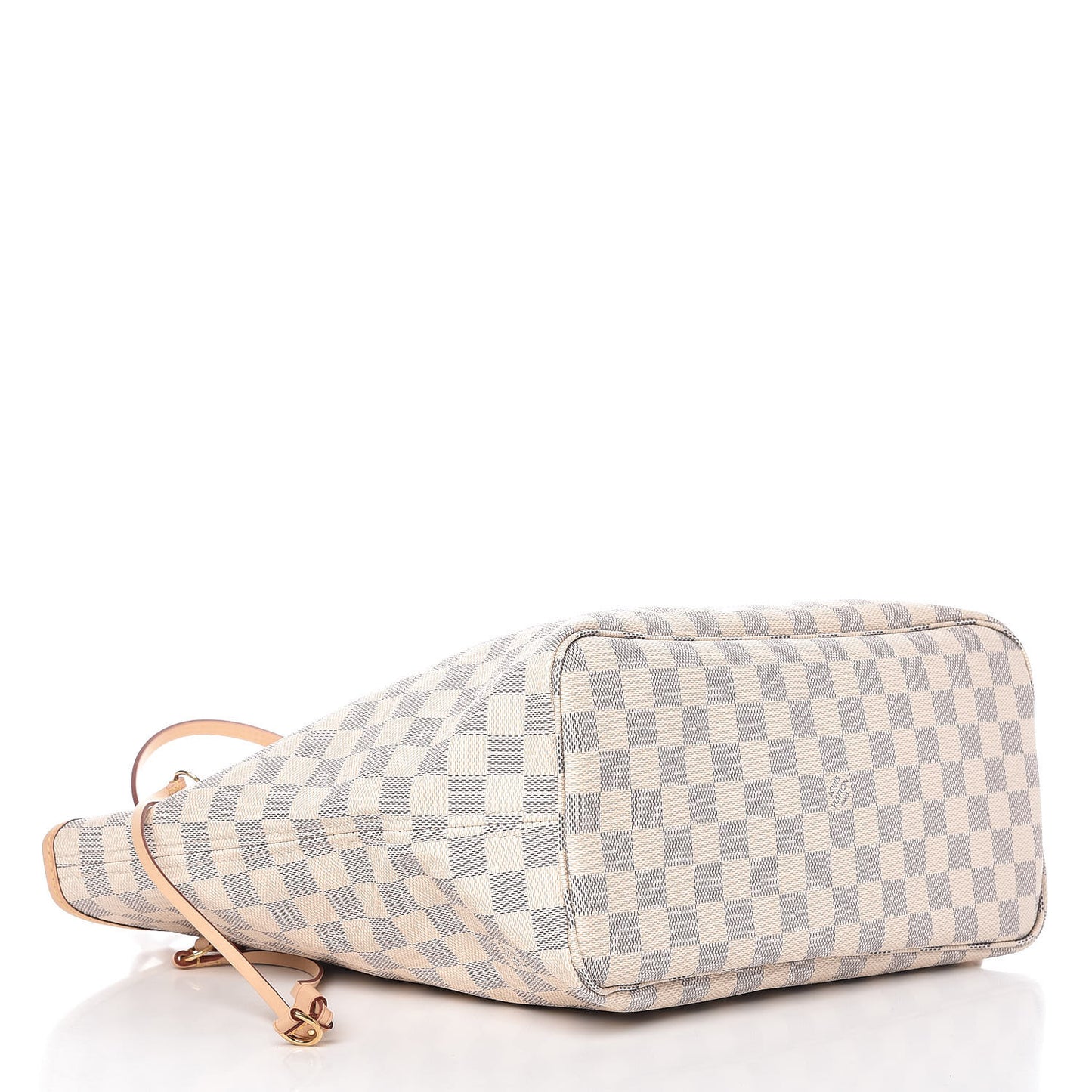 Damier Azur Neo Neverfull MM Rose Ballerine