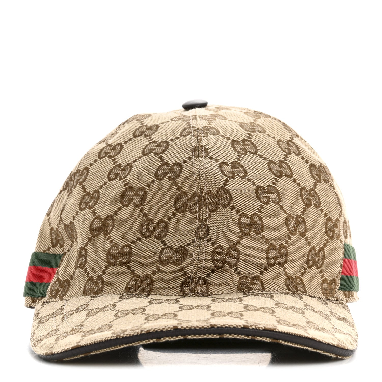 Gucci Monogram Web Baseball Hat S Beige Cocoa 3 of 13