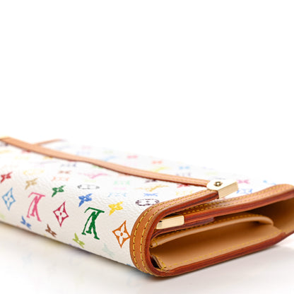 Louis Vuitton Monogram Multicolor Porte Tresor International Wallet White 12 of 12