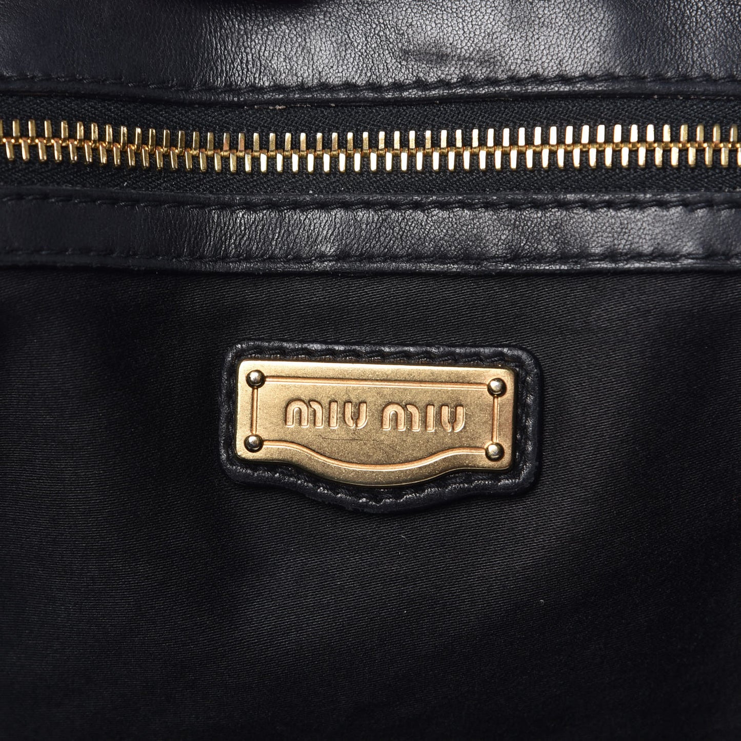 Nappa Matelasse Shopping Tote Black