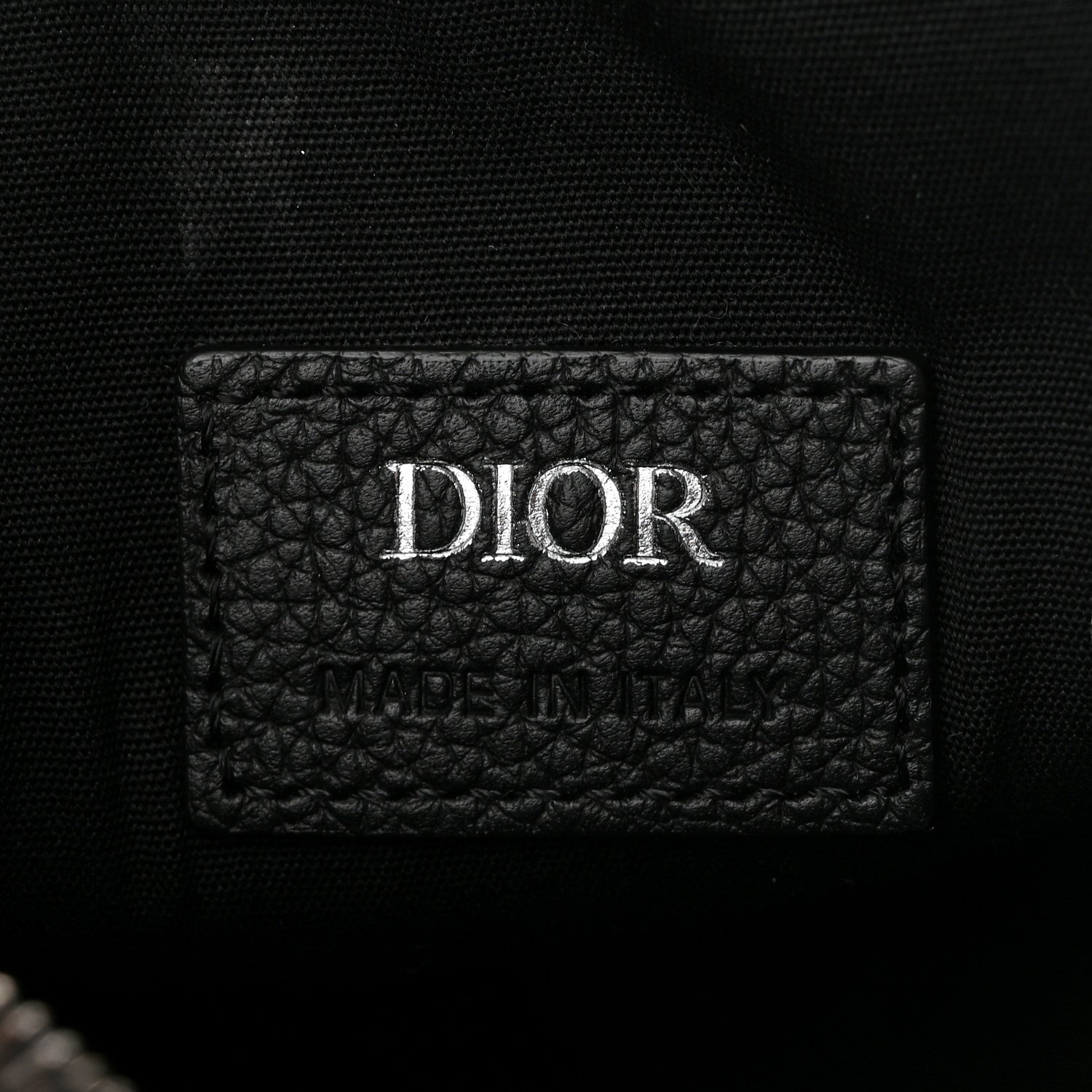 Christian Dior Oblique Mini Roller Saddle Bag With Strap Beige Black 6 of 9