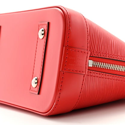 Louis Vuitton Epi Alma BB Coquelicot 9 of 11