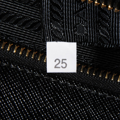 Prada Saffiano Lux Medium Double Zip Tote Nero Black 9 of 12