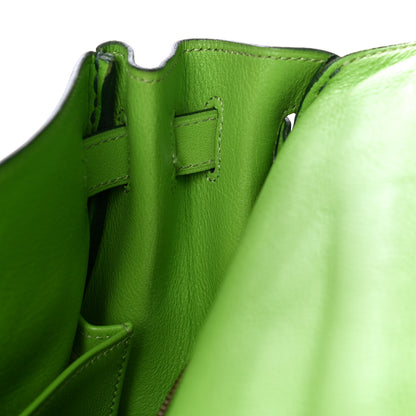Hermes Veau Gulliver Kelly Retourne 32 Vert Cru 19 of 25
