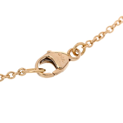 David Yurman 18K Yellow Gold Diamond Initial J Chain Bracelet 3 of 4
