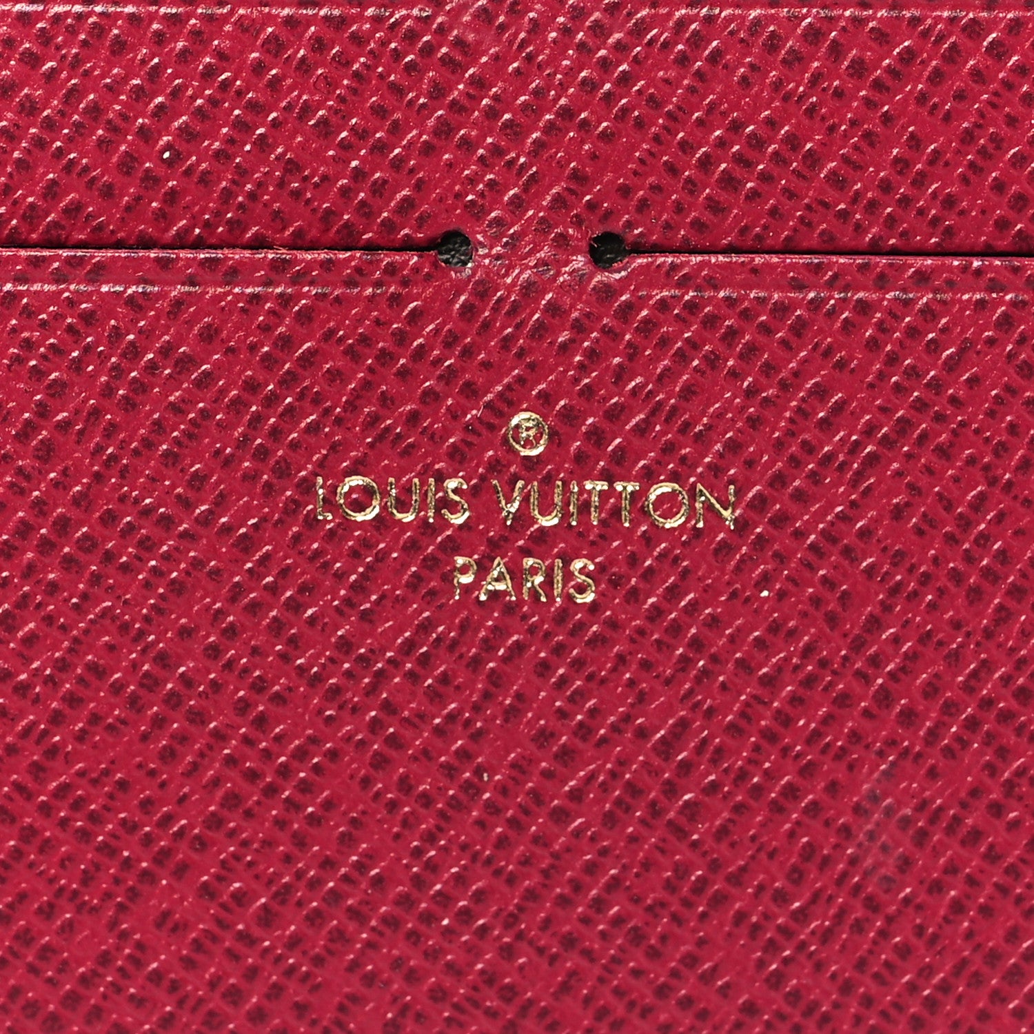 Louis Vuitton Calfskin Felicie Card Holder Insert Fuchsia 6 of 6