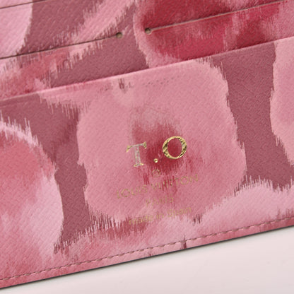 Louis Vuitton Monogram Articles de Voyage Ikat Insolite Wallet Rose Velours 6 of 6