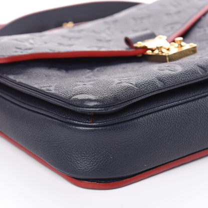 Louis Vuitton Empreinte Pochette Metis Marine Rouge 8 of 12