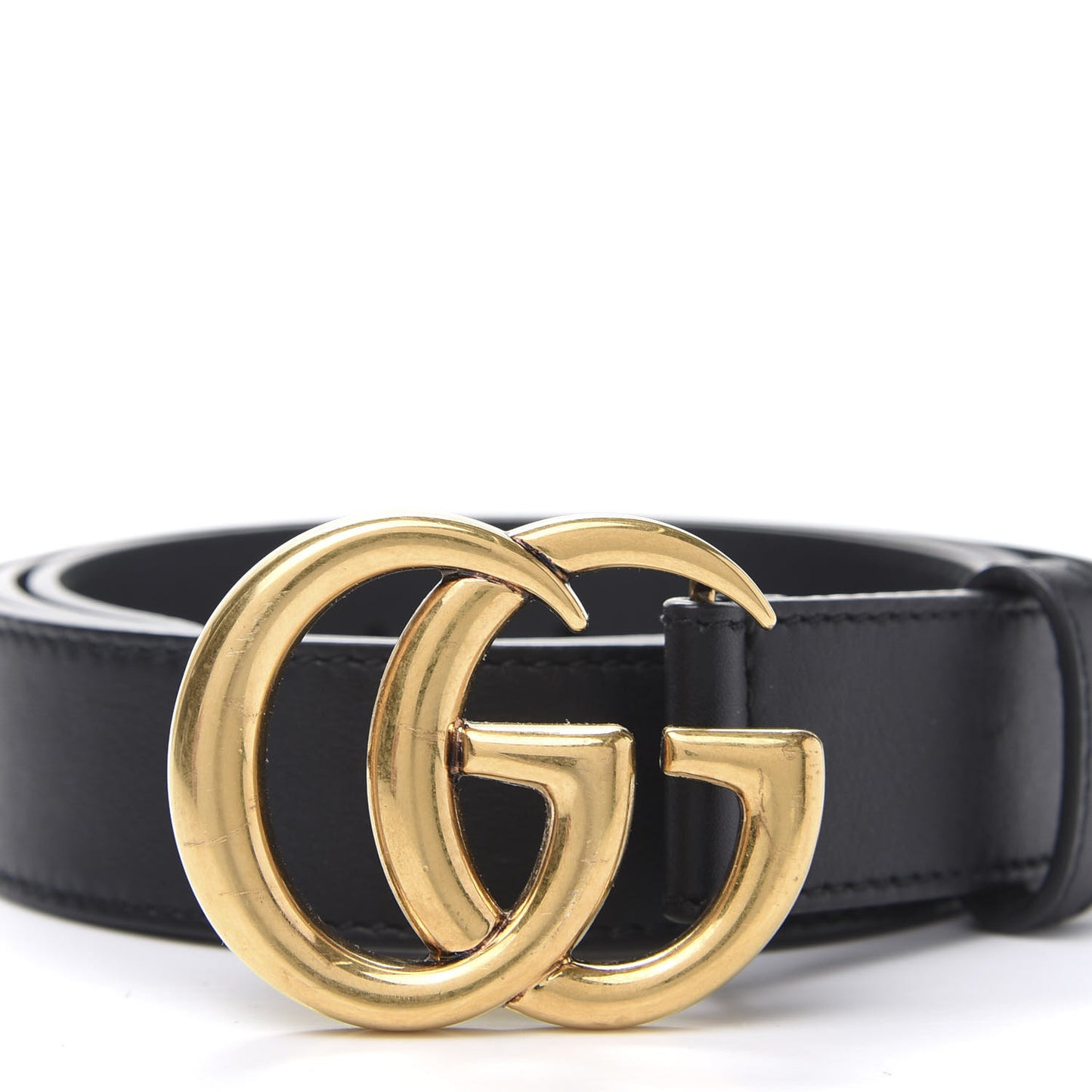 Calfskin Double G 30mm Belt 95 38 Black