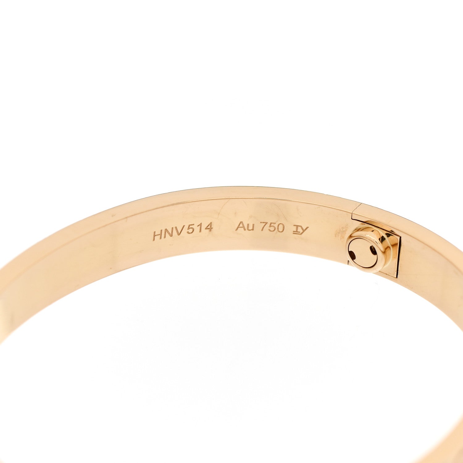 Cartier 18K Yellow Gold LOVE Bracelet 16 5 of 6
