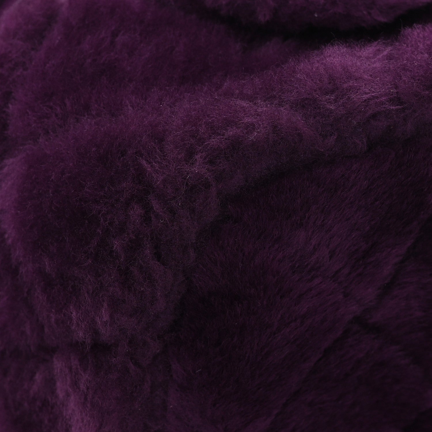 Chanel Shearling Lambskin Quilted Small Vanity Case Purple 9 of 12