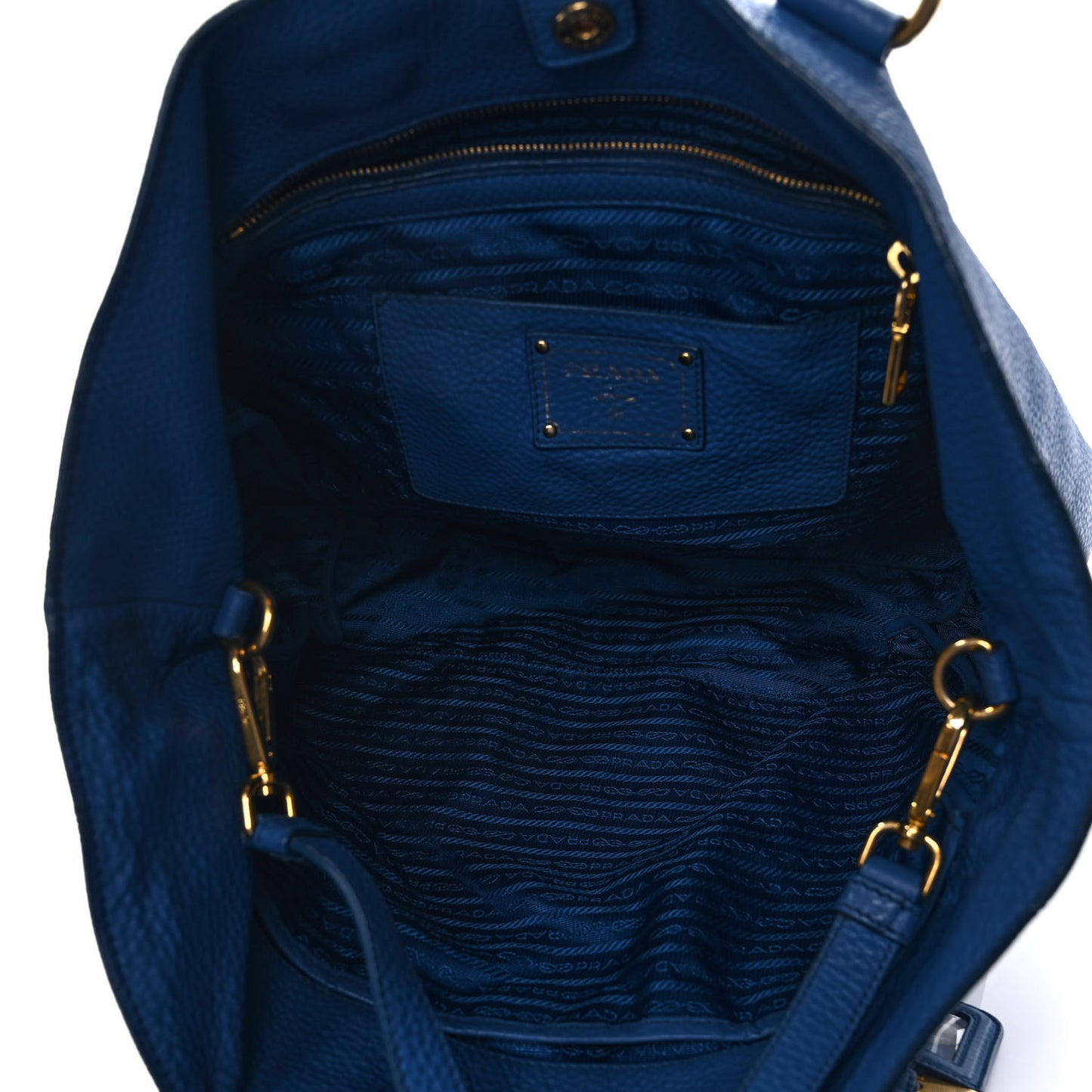 Vitello Daino Tote Cobalto
