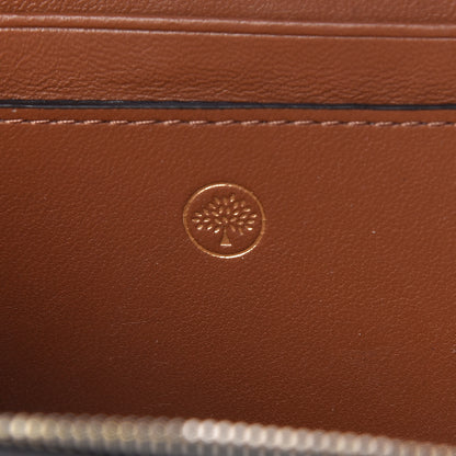 Mulberry Smooth Calfskin Squirrel Embroidered Part Zip Coin Pouch Navy 7 of 10