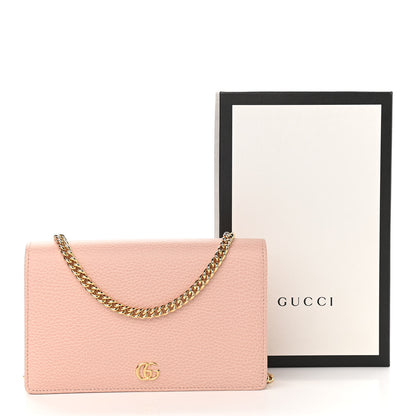 Gucci Dollar Calfskin Mini GG Marmont Chain Wallet Perfect Pink 11 of 11