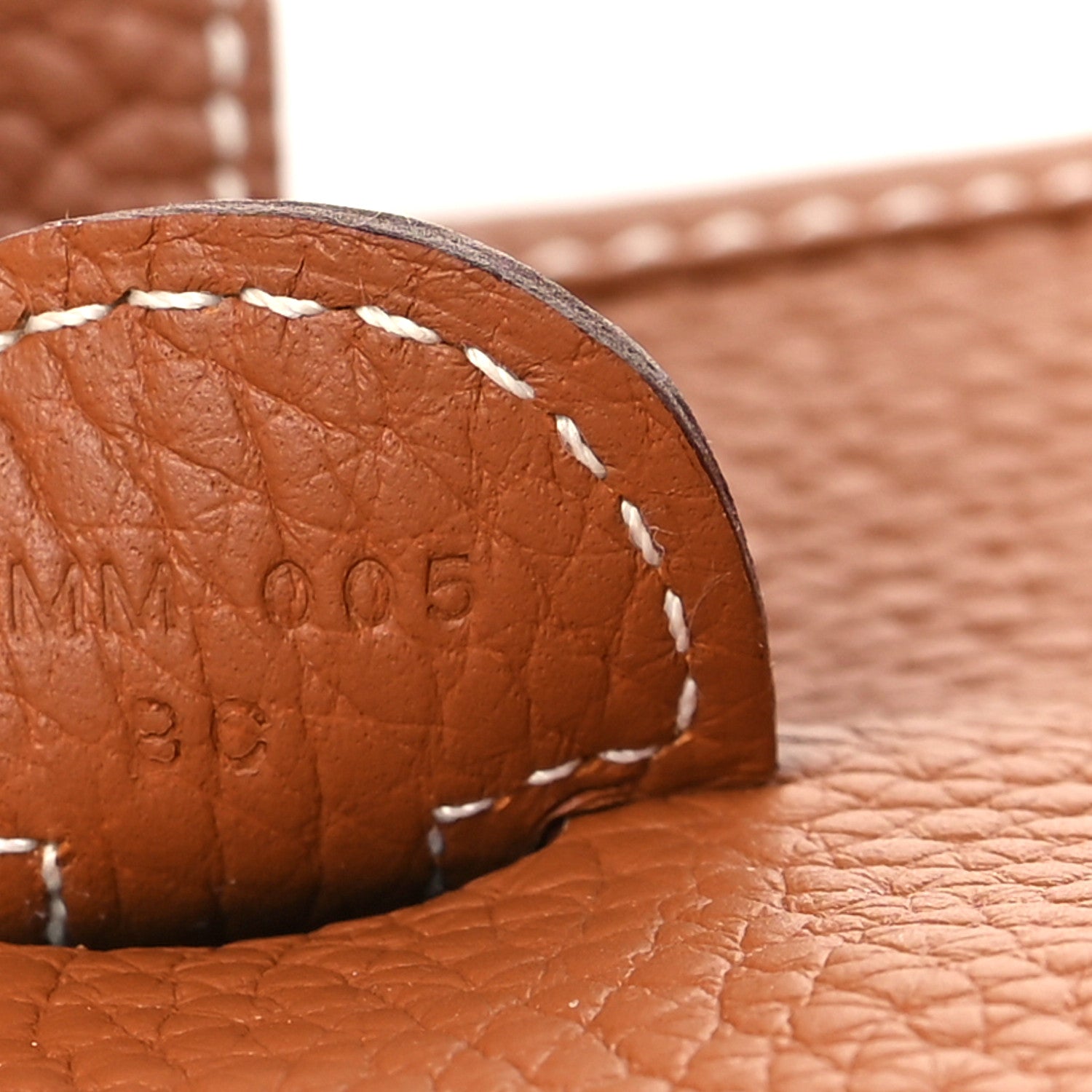 Hermes Taurillon Clemence Evelyne III PM Gold 7 of 10