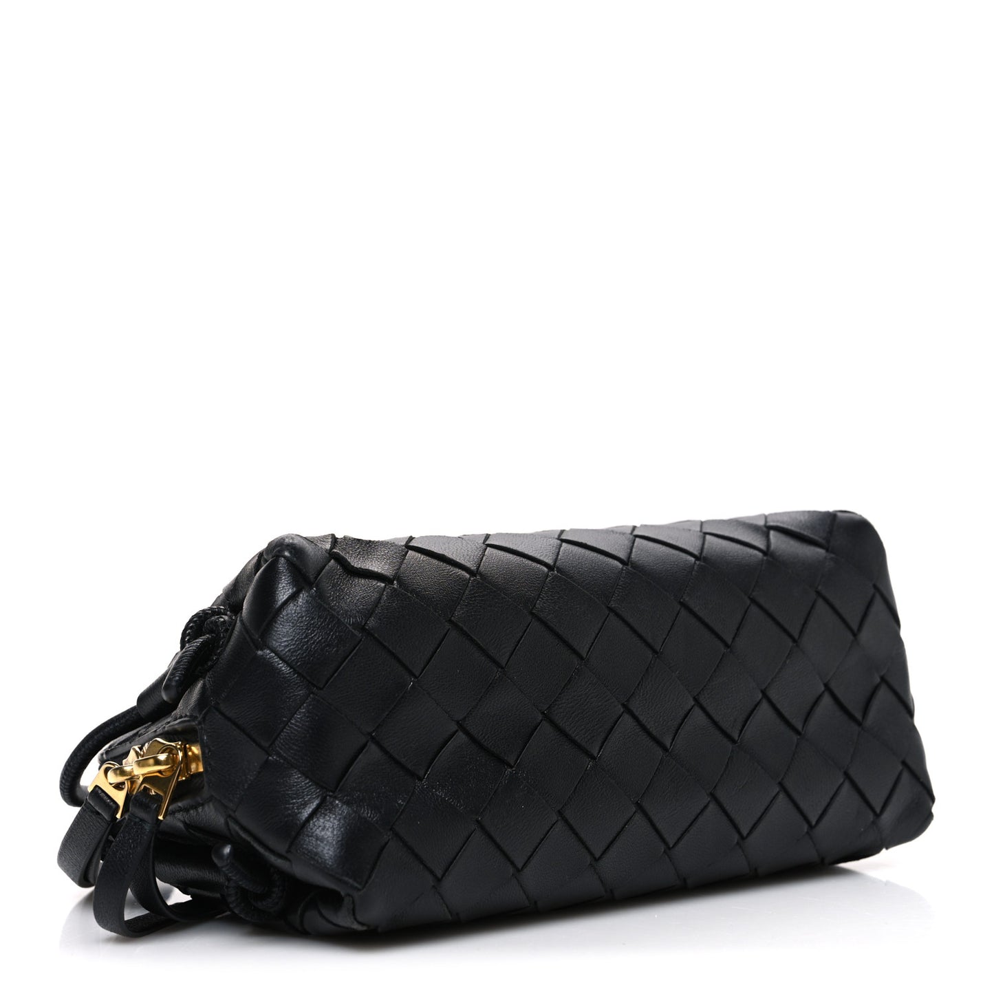Nappa Intrecciato Concert Pouch Black