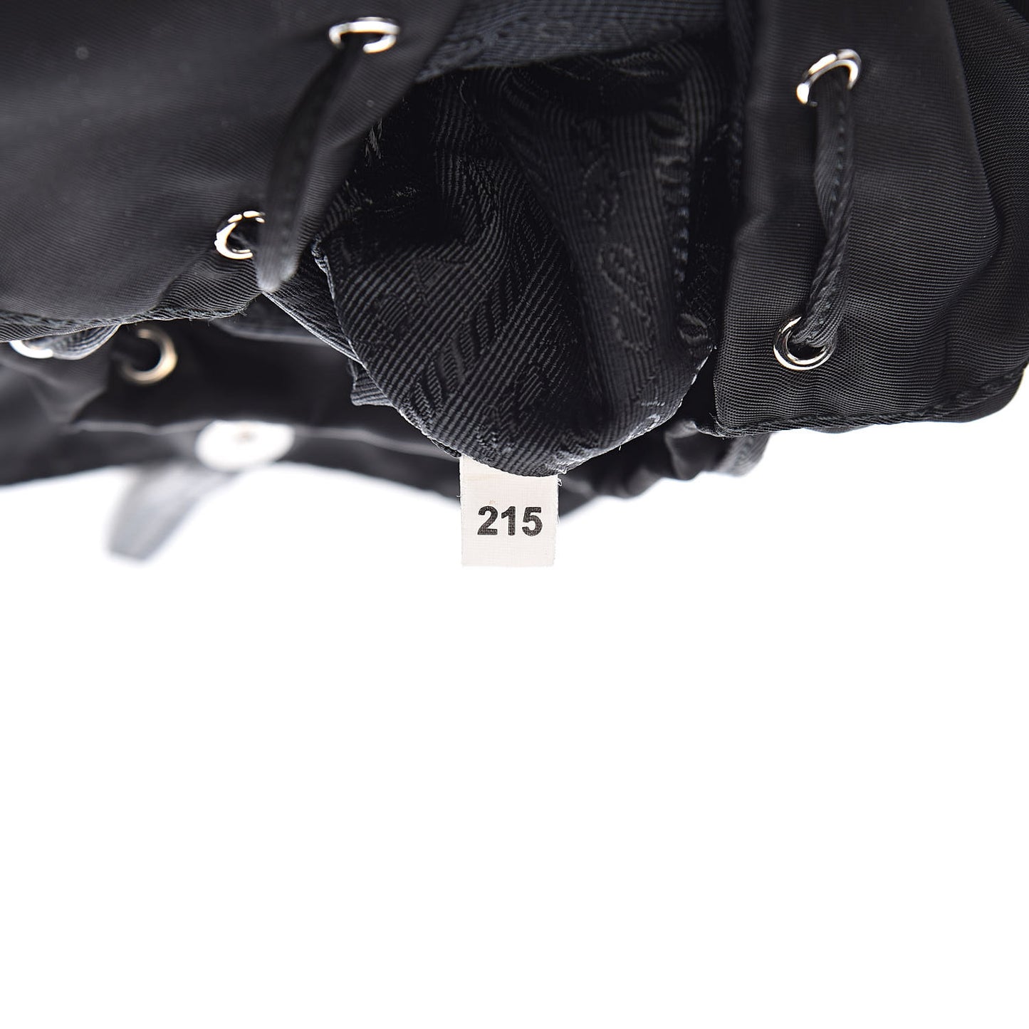 Nylon Vela Mini Crossbody Backpack Black