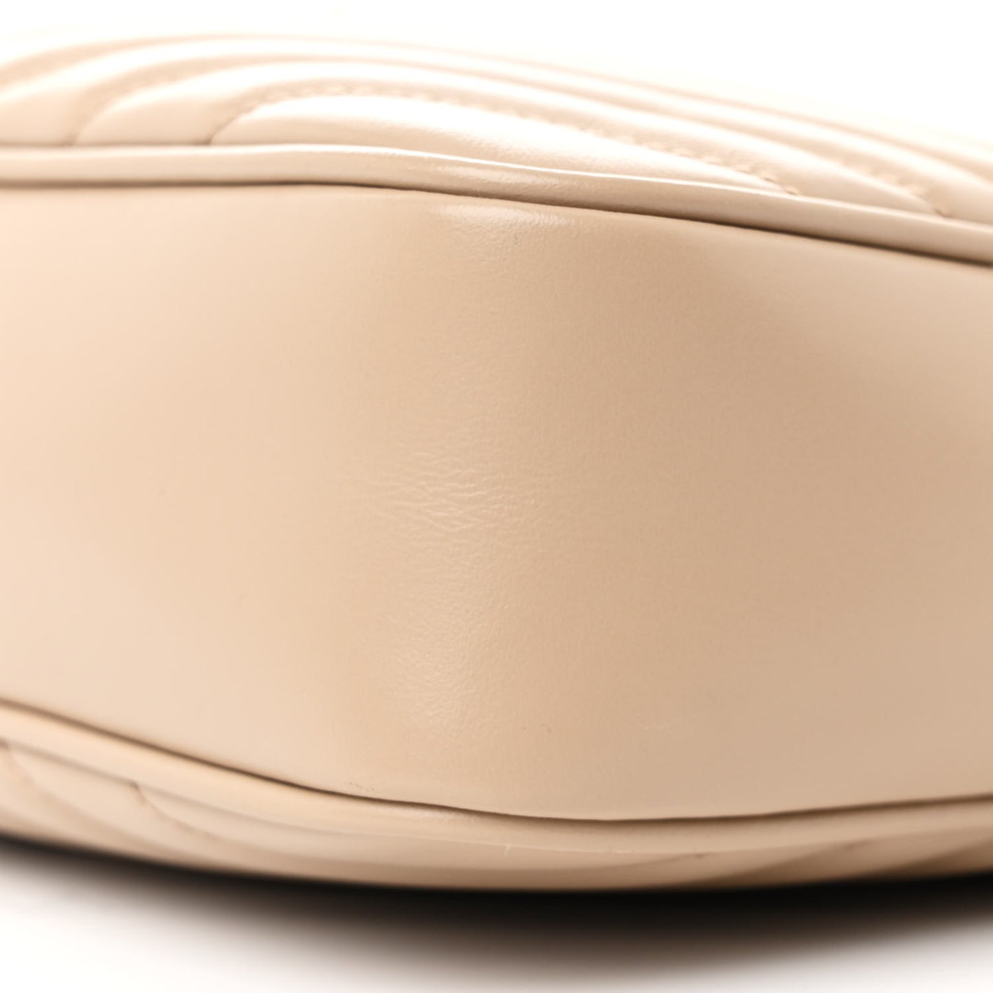 Calfskin Matelasse Monogram Lou Camera Bag Dark Beige