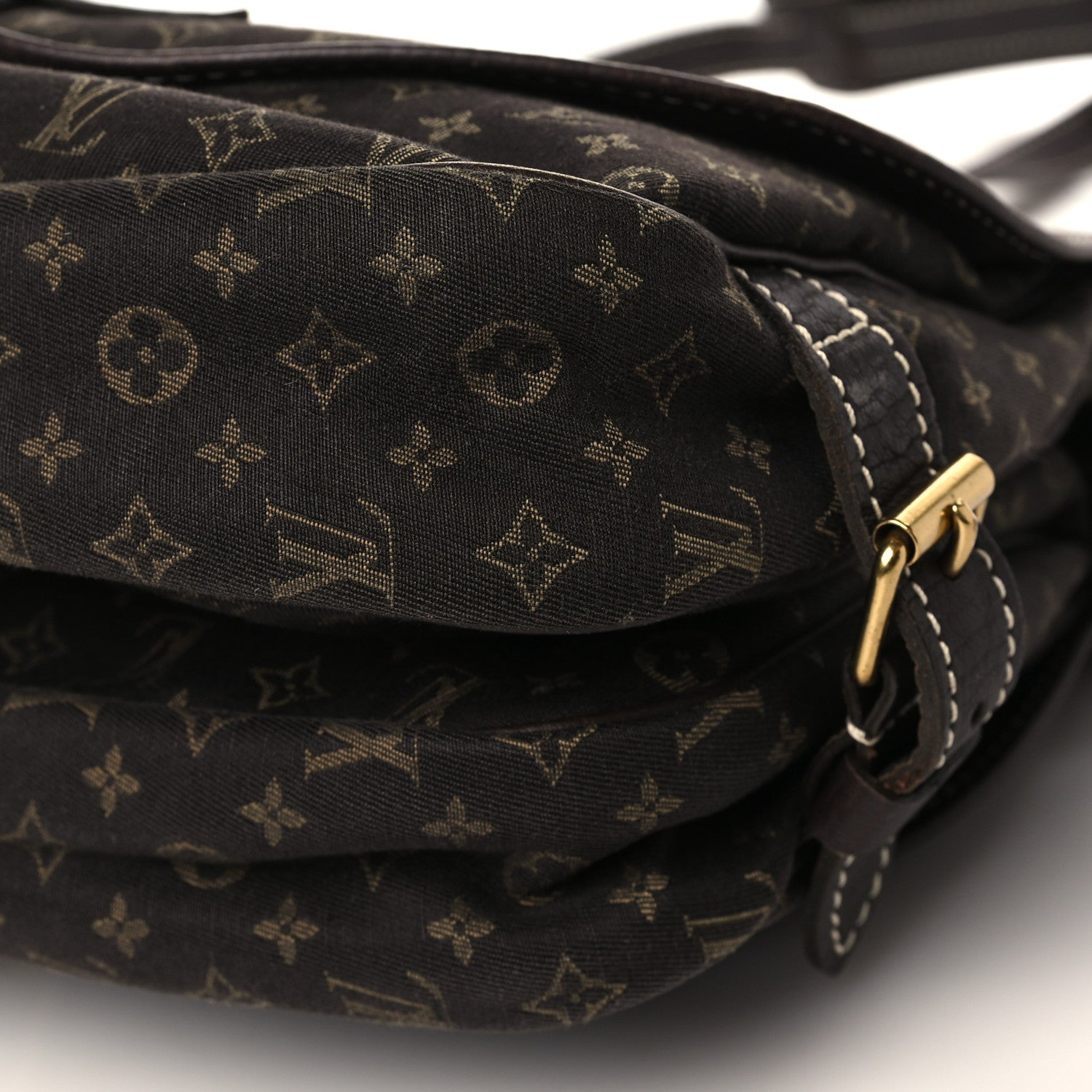 Louis Vuitton Monogram Mini Lin Saumur Ebene 9 of 9