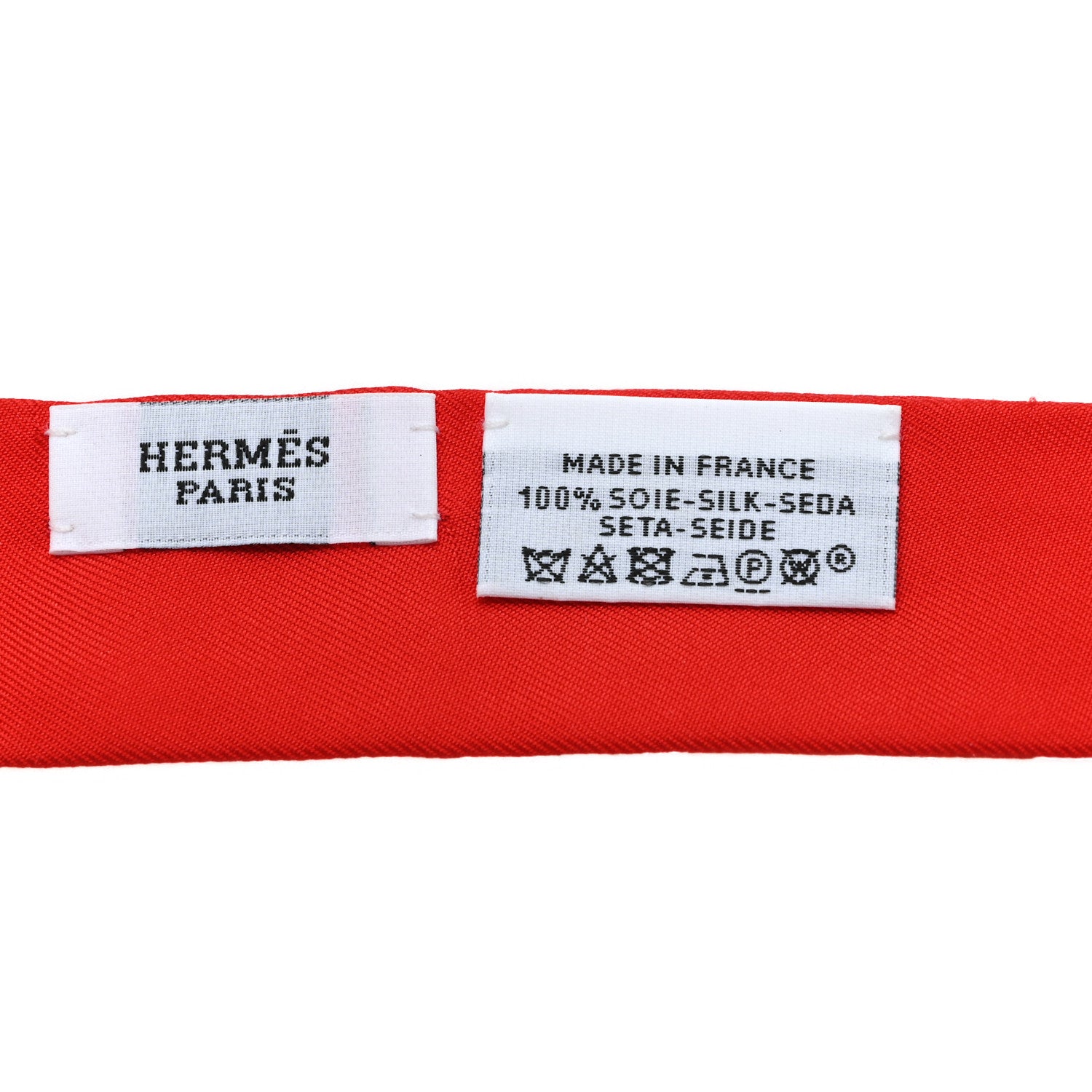 Hermes Silk Le Tour Du Monde Twillon Rouge Rose Rouge Coquelicot 3 of 3