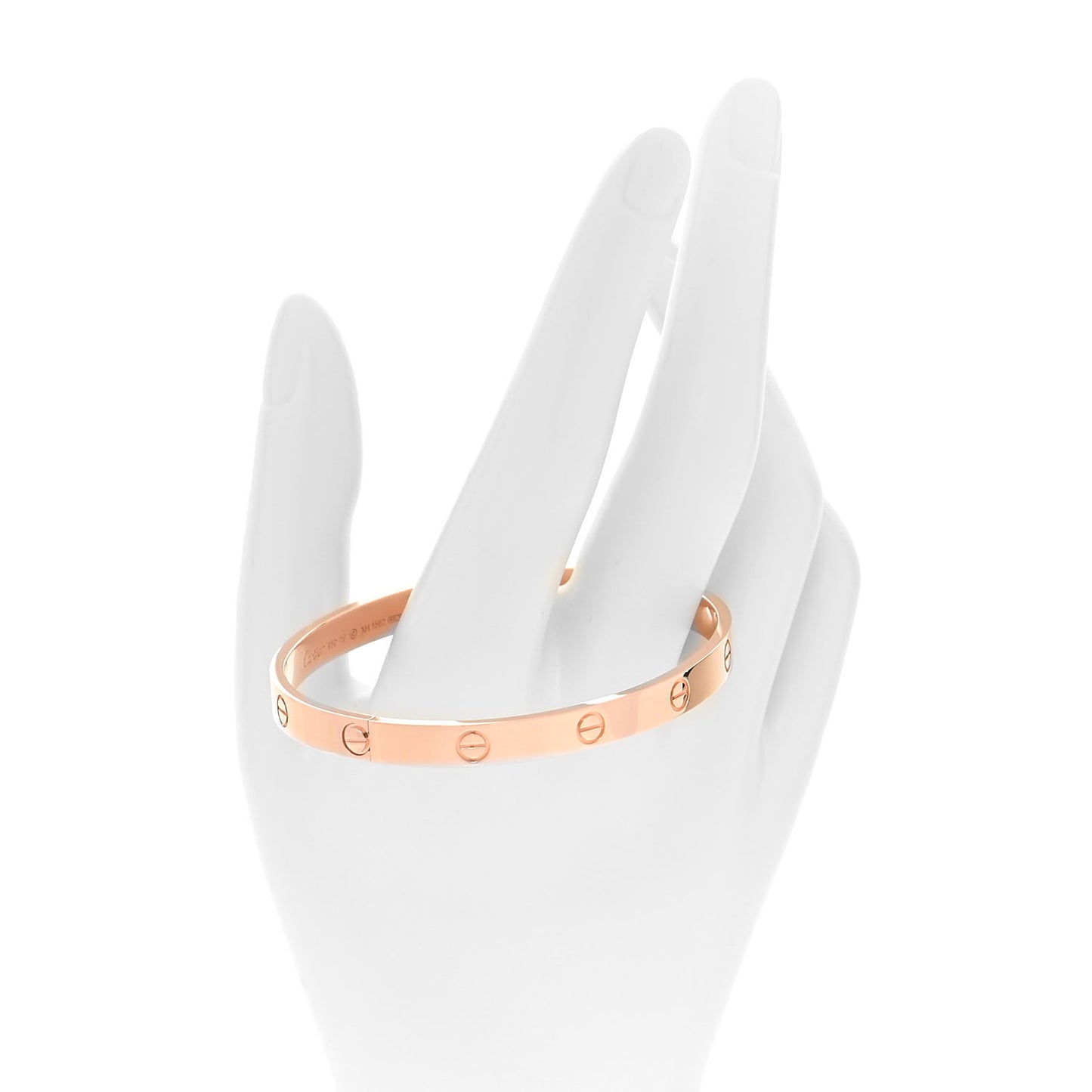 18K Pink Gold LOVE Bracelet 19