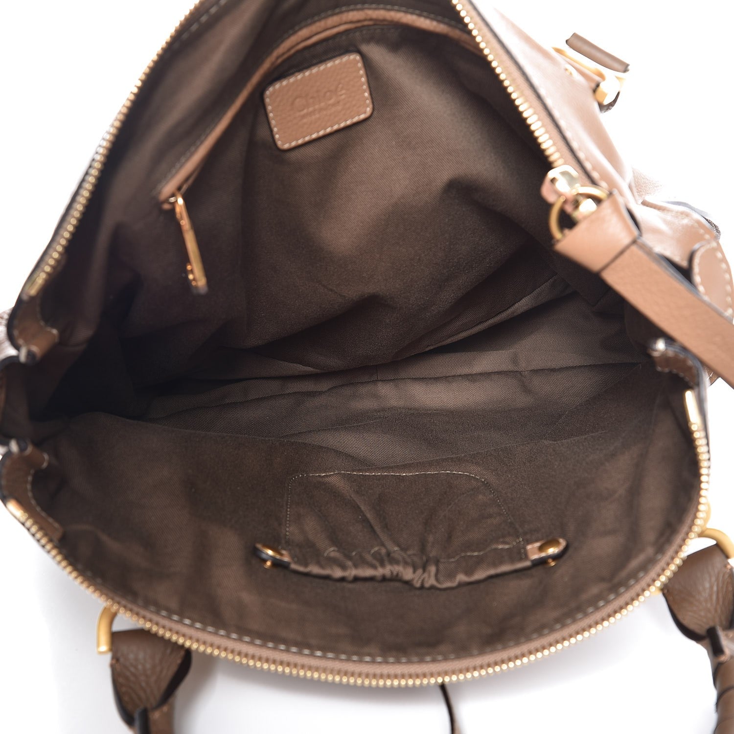 Chloe Calfskin Large Marcie Satchel Nut 5 of 9