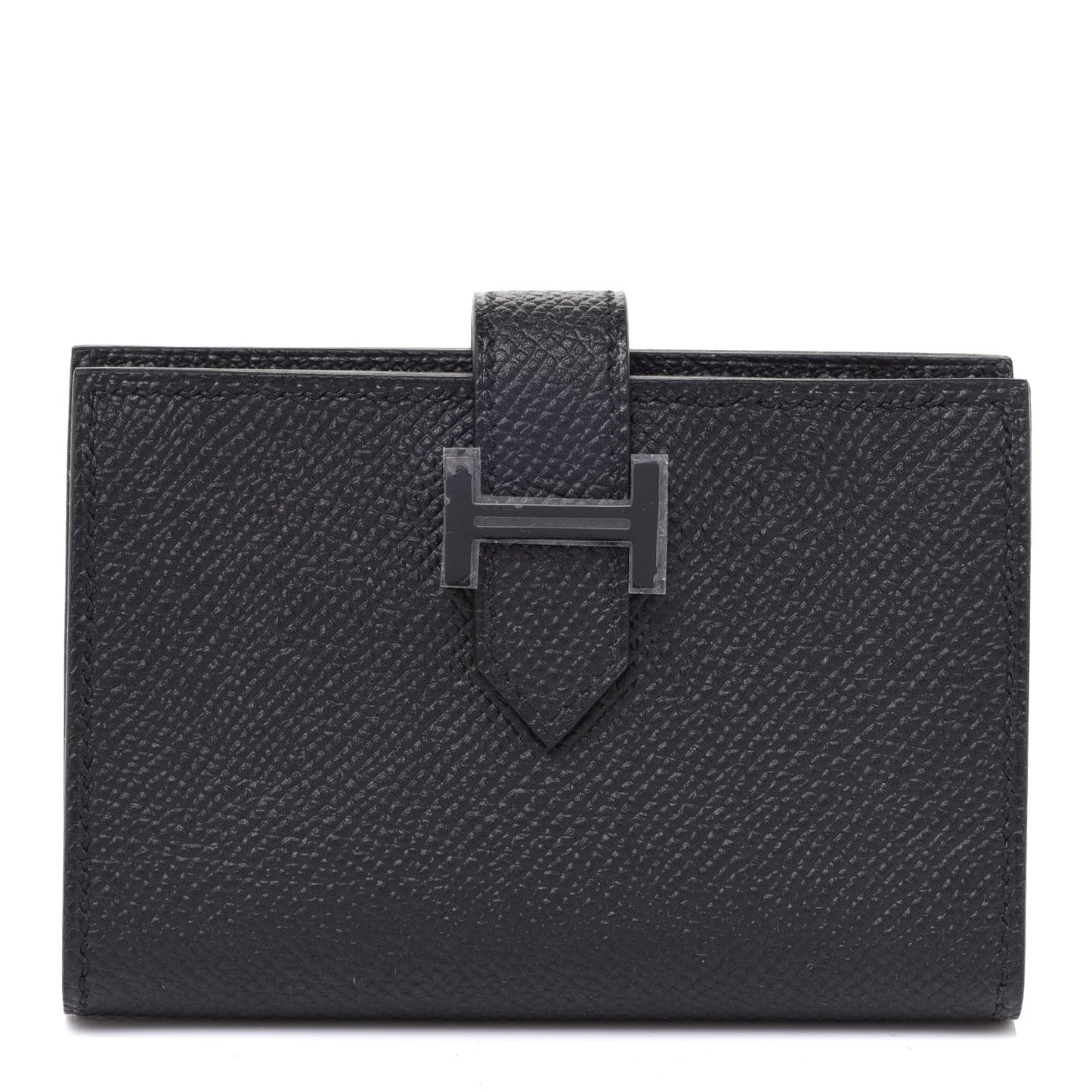 Epsom Monochrome Bearn Card Holder Wallet Black