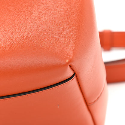 Jimmy Choo Grainy Goatskin Bon Bon Bucket Bag Orange 10 of 11