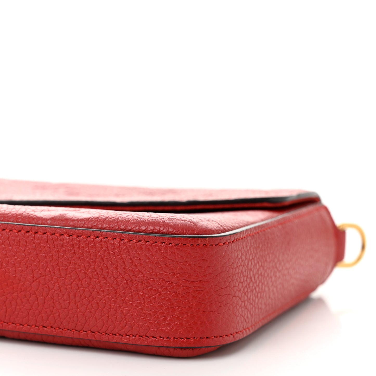 Empreinte Pochette Felicie Chain Wallet Scarlet